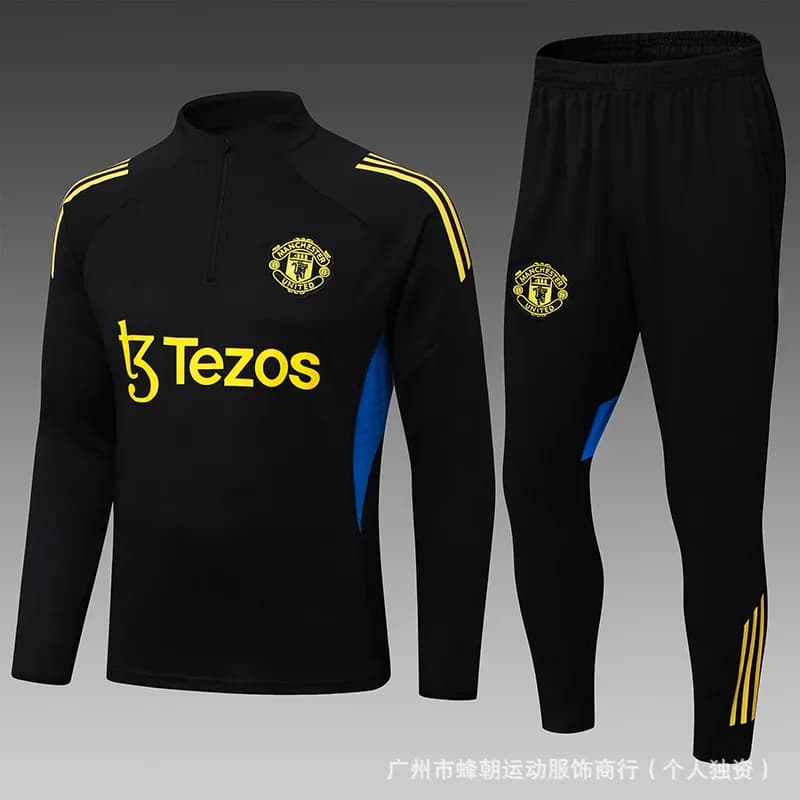 Adidas Real Madrid Training Set Comic Print — Half pull 2526 man★Black