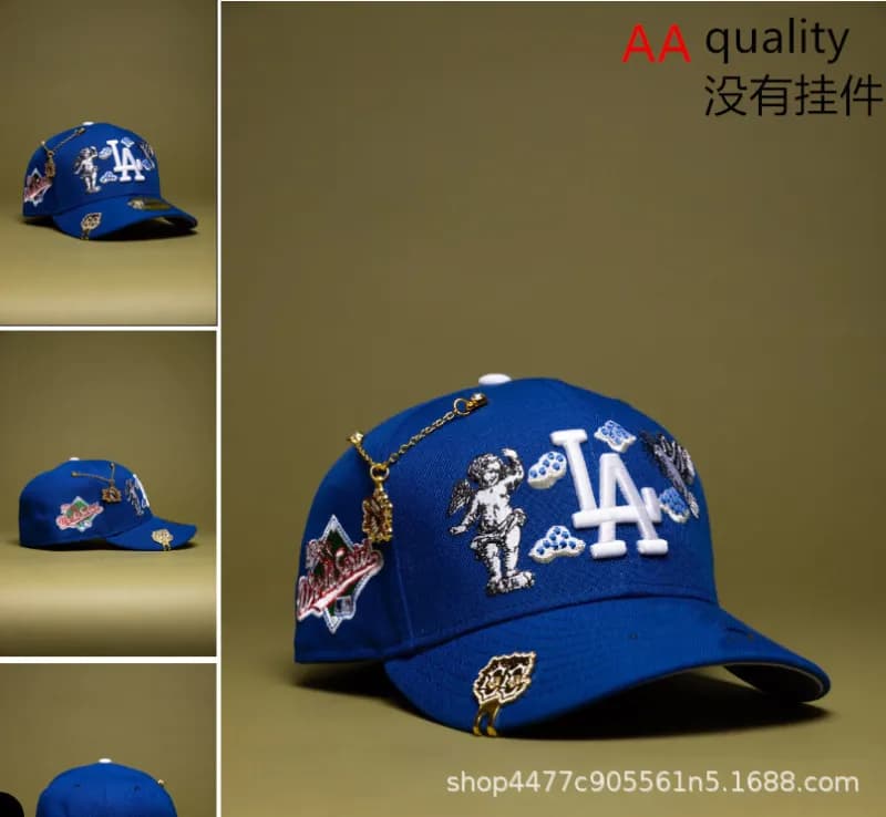 New Era × MLB 59FIFTY Cap LA Dodgers Embroidered Patch