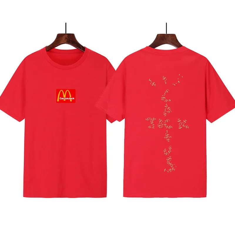 Travis Scott × Nike Cactus Jack T-Shirt McDonald's Logo