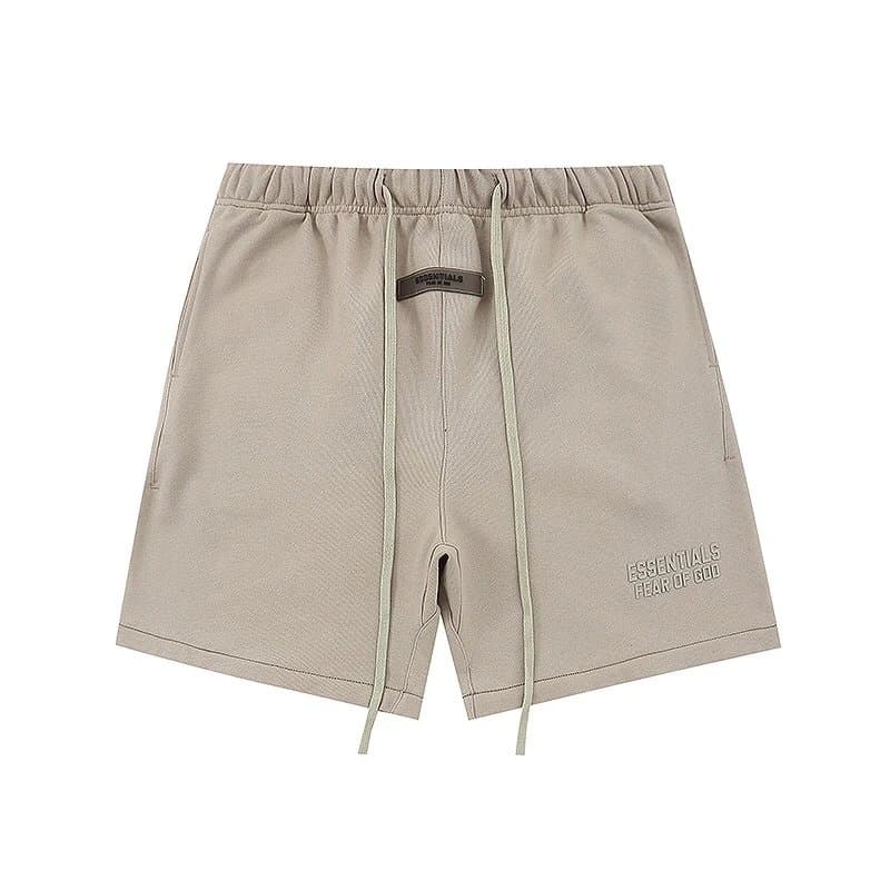 Fear of God Essentials Essentials Shorts Logo Print — k710海豹灰