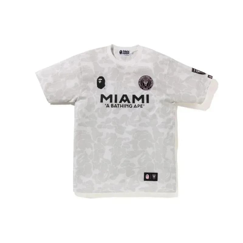 BAPE Miami FC Jersey Tee Camo Print
