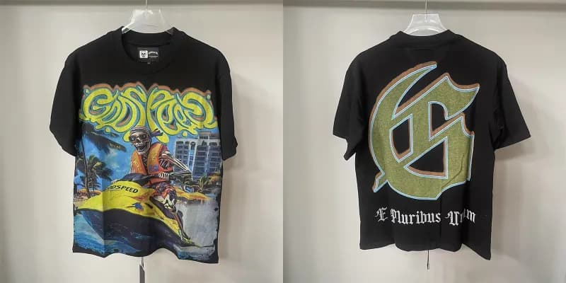 Gallery Dept. Graphic Tee Earth & Skeleton Print — 款式 50