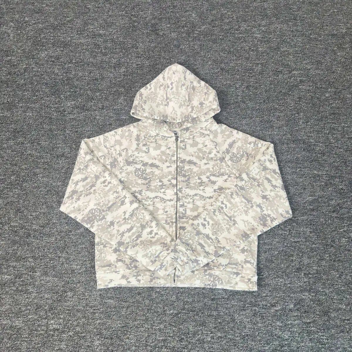Gallery Dept. Hooded Windbreaker Checkered — H050迷彩杏