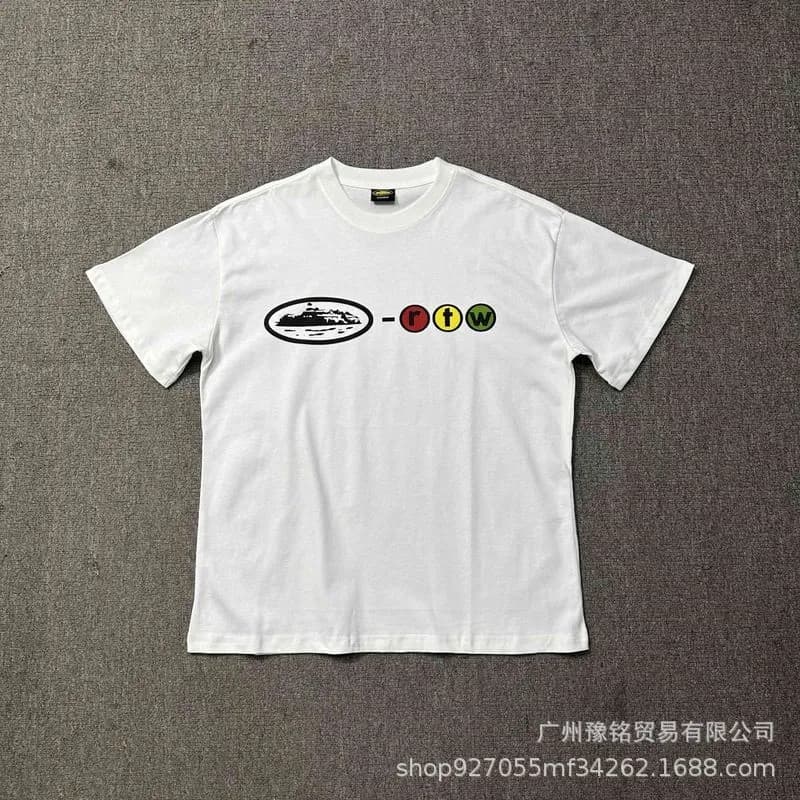 Graphic Tee Corteiz Script Logo — Style 42