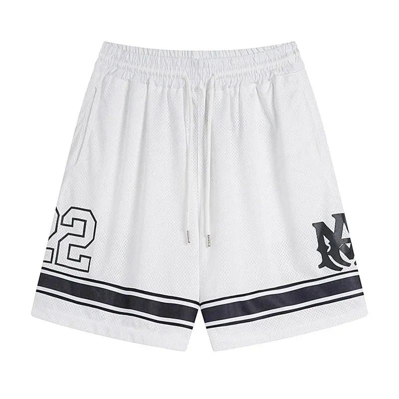 Amiri Mesh Basketball Shorts Number 22 Logo