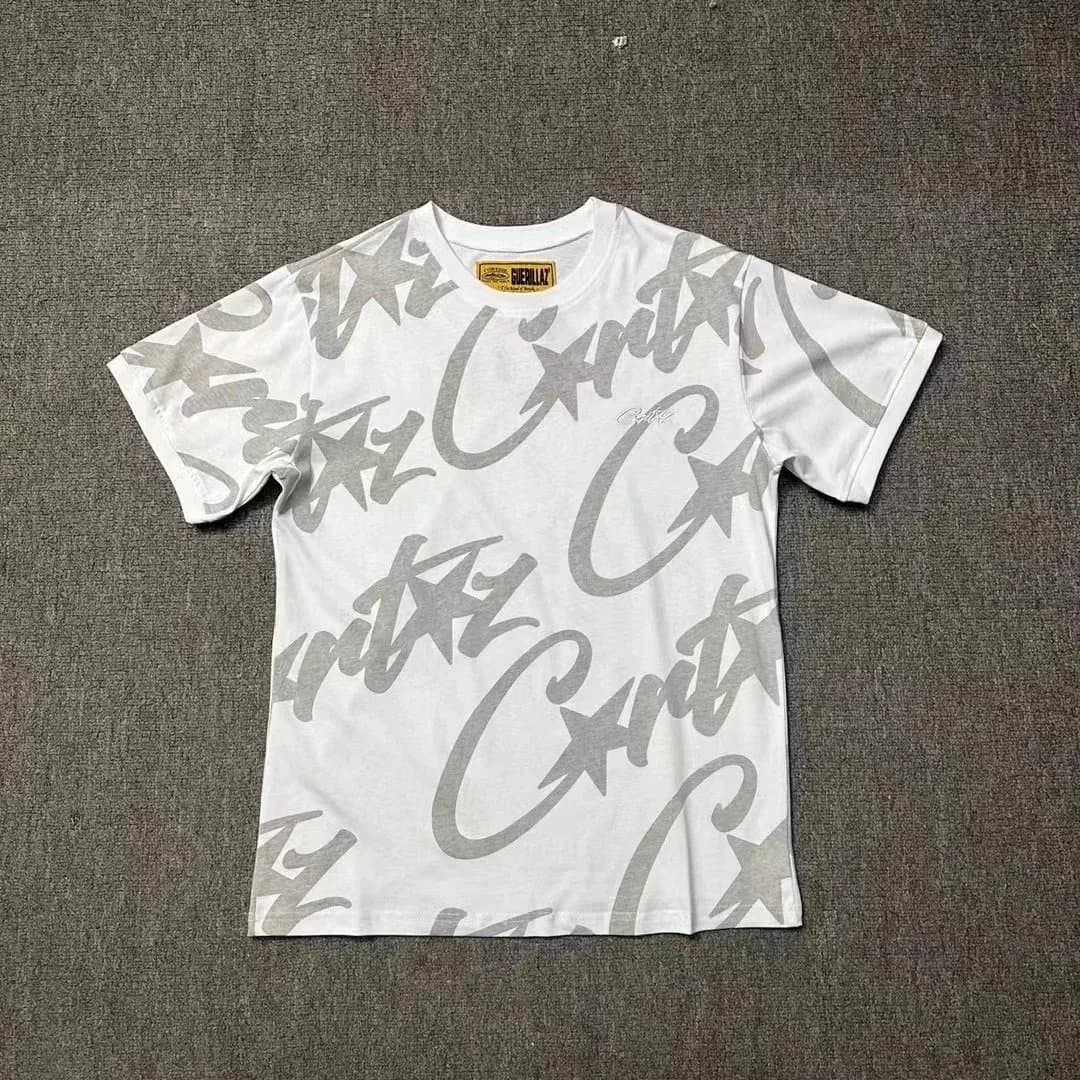 Chrome Hearts Graphic Tee Cruz Star Print