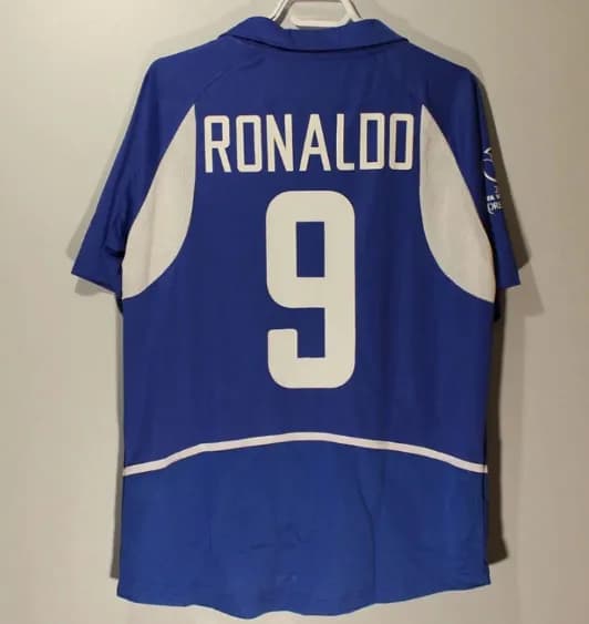 Reebok Soccer Jersey Sporting CP C. Ronaldo #28 — 2002巴西客场9号+1臂章