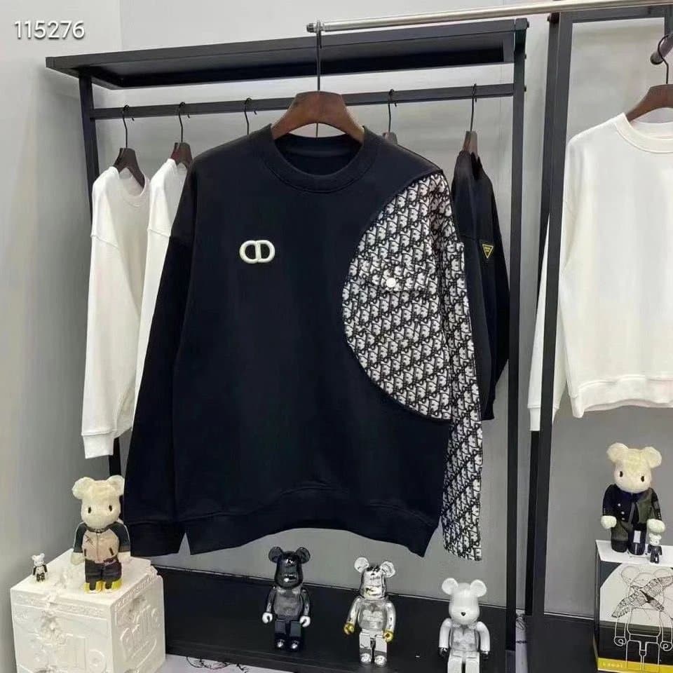 Dior Polo Shirt CD Logo — 热门卫衣-黑