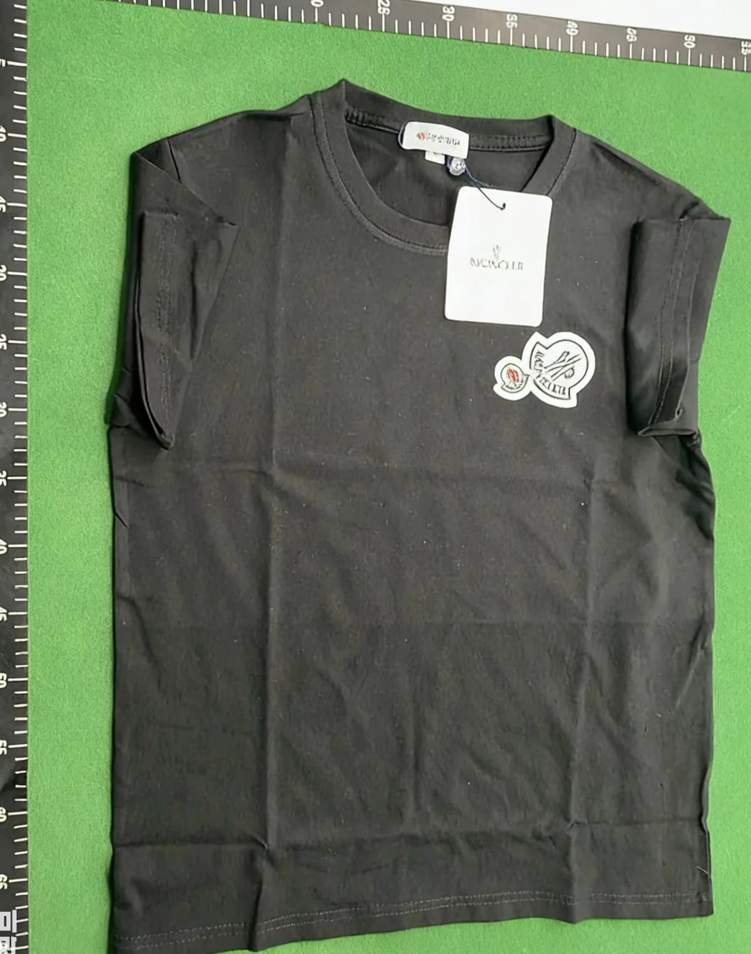 Logo Patch T-Shirt Moncler Logo