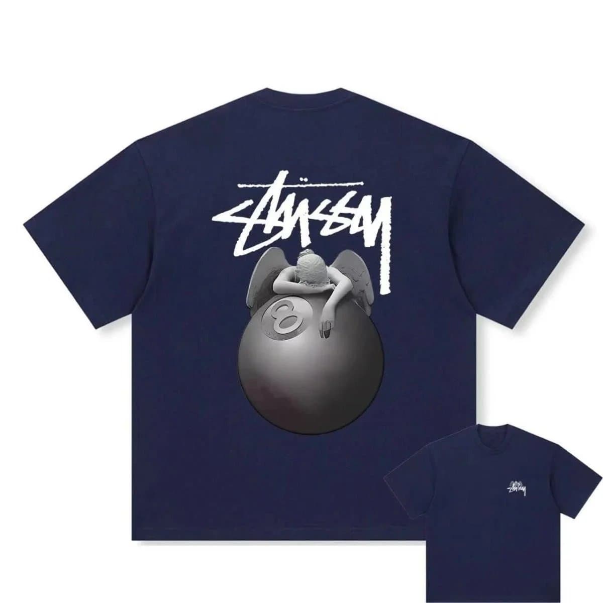 Stüssy Logo Tee Classic Logo — A25