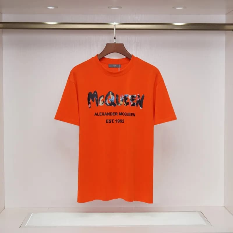Dolce & Gabbana Logo T-Shirt Embroidered DG — 2013 orange