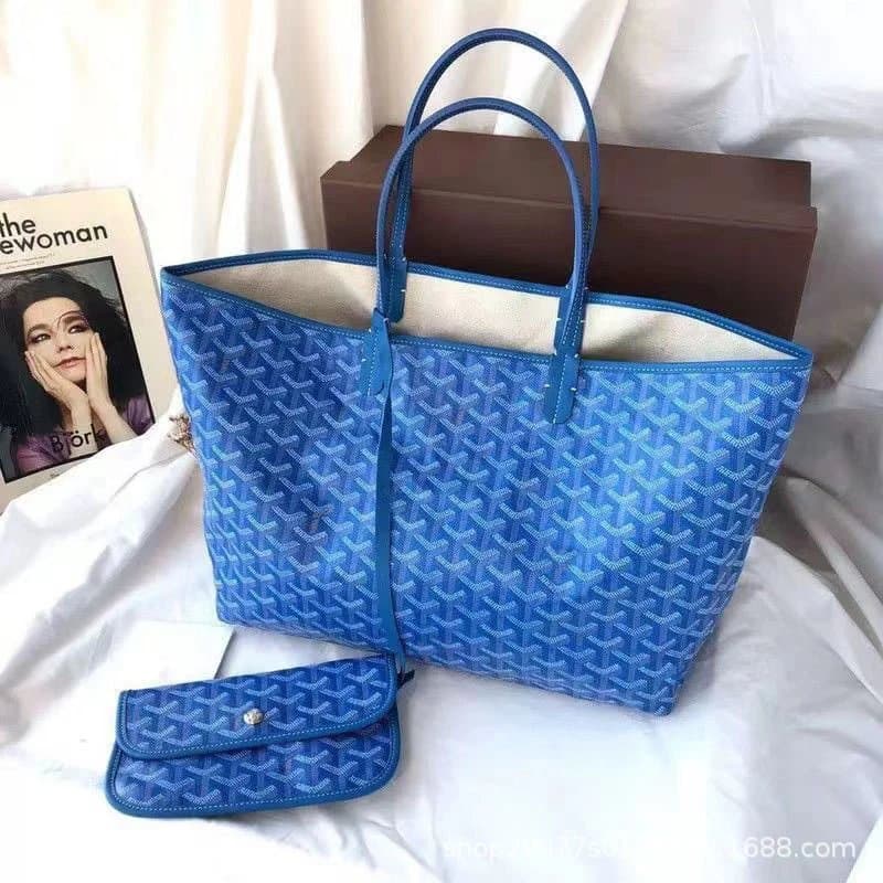 Goyard Saint Louis Tote Goyardine Canvas