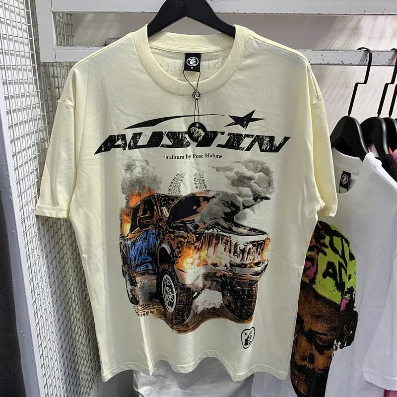 Reebok Graphic T-Shirt If You Don't Like Us Beat Us — H107