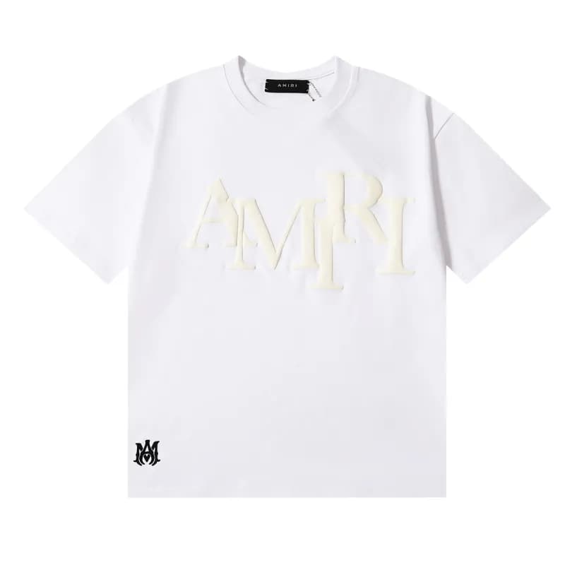 Logo T-Shirt 3D AMIRI Logo — 933白色
