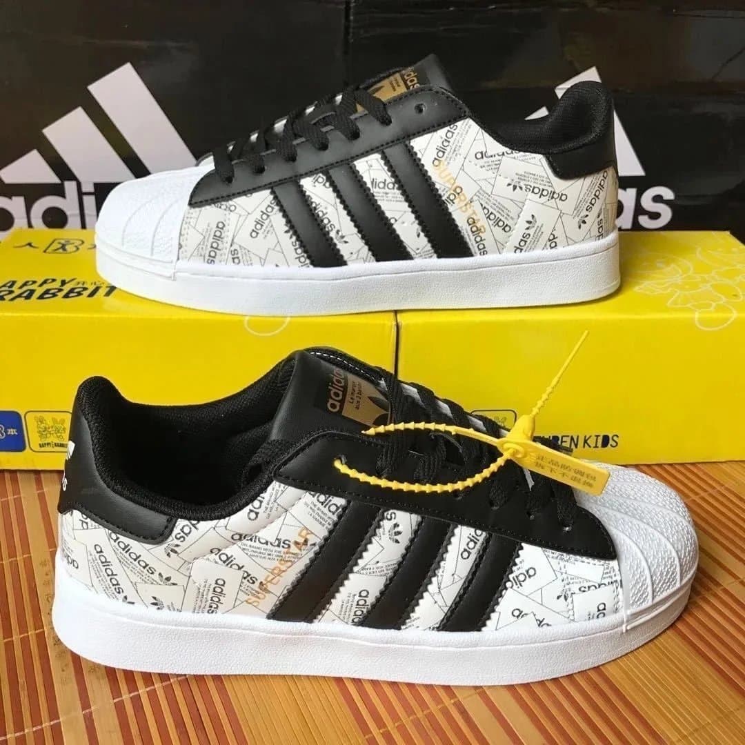 Adidas Superstar Pink — 白色灵蛇