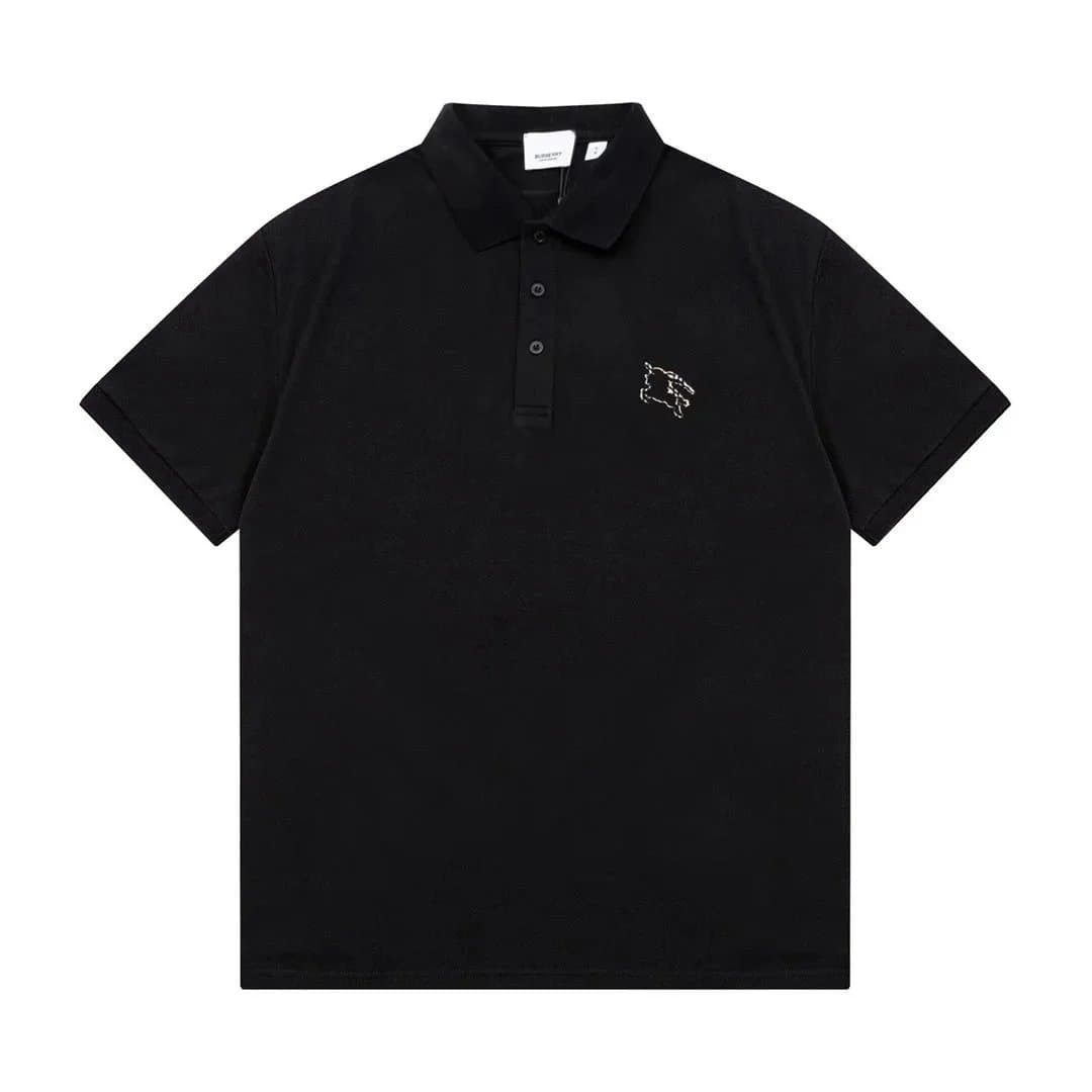 Burberry Polo Shirt Equestrian Knight Logo