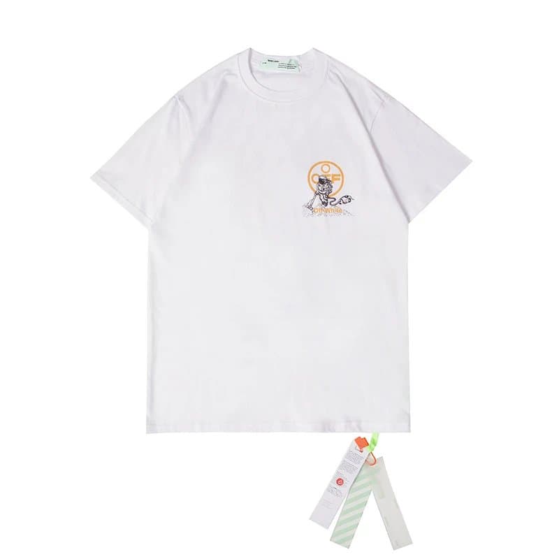 Off-White Arrow Graphic Tee Seeing Things — 1393白色