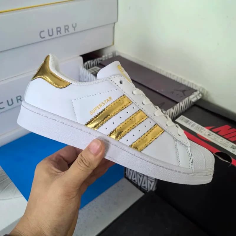 Adidas Superstar Gold Metallic