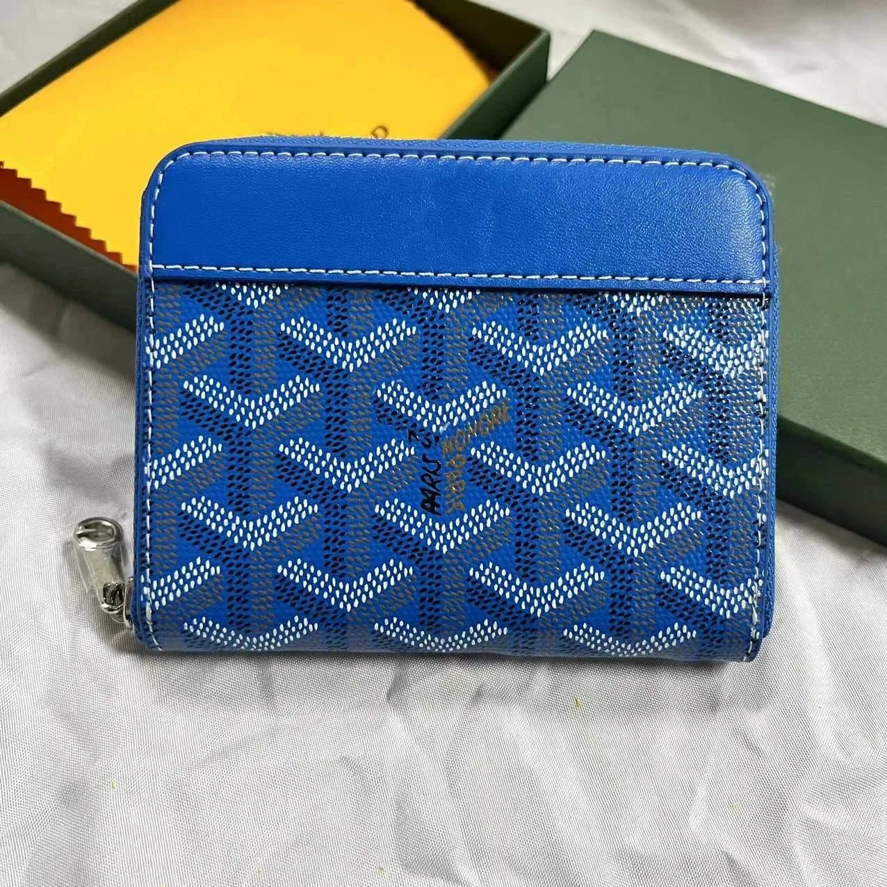 Goyard Saint Louis White Chevron — 032（11cm*10cm）