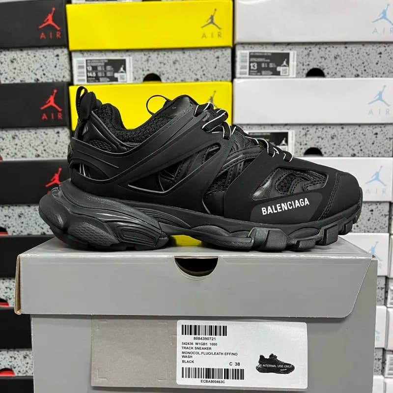 Balenciaga Speed Trainer Monocoque Fluoleath Effino Wash