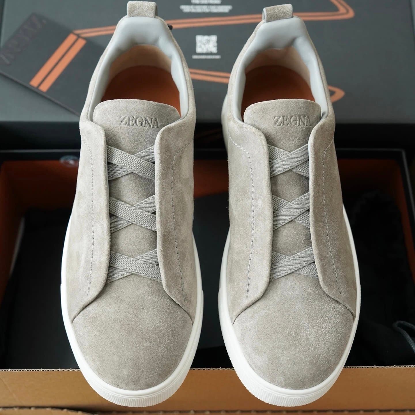Prada Sneaker Suede Laceless