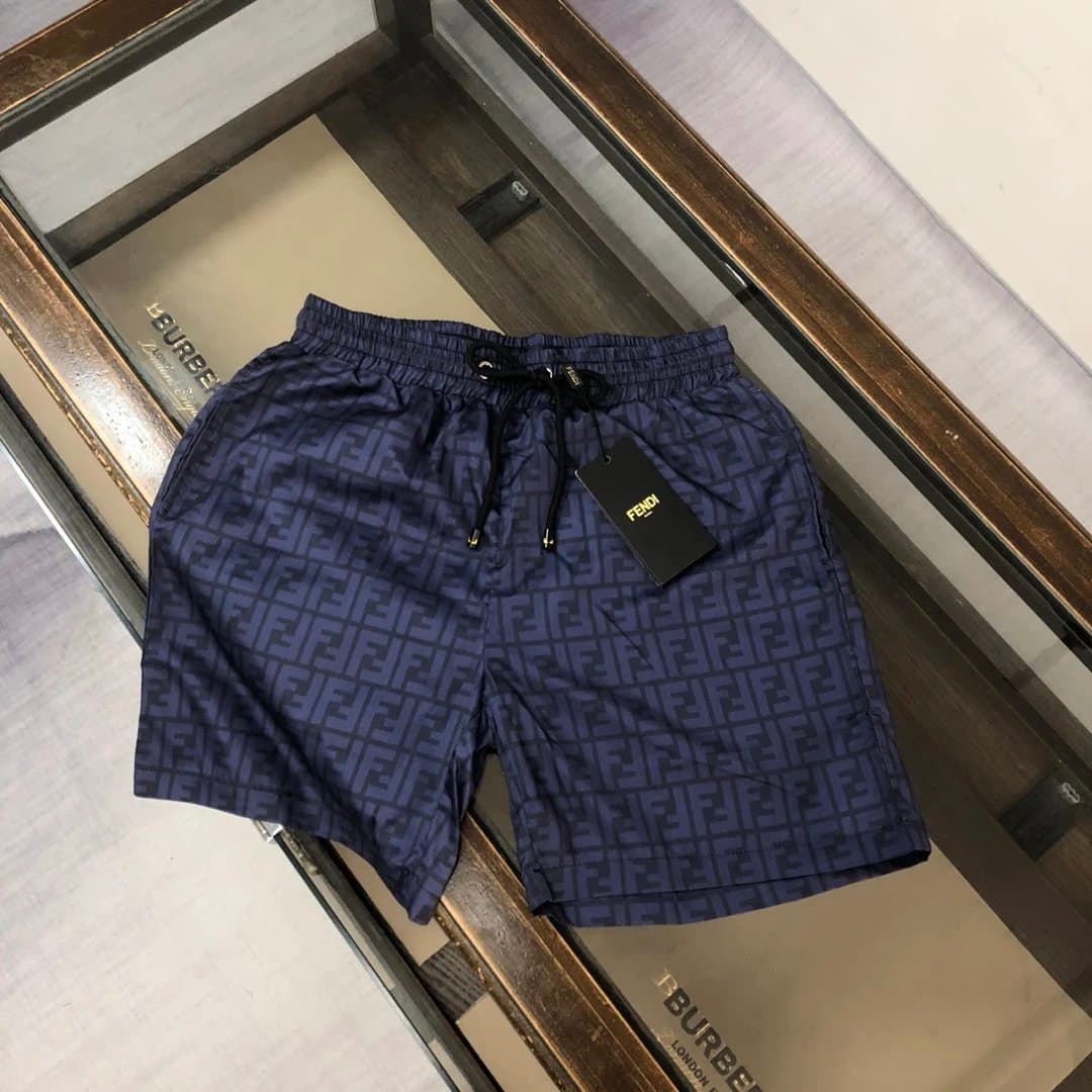 Fendi FF Logo Shorts Monogram Print — 10