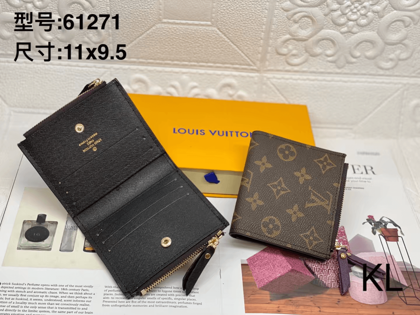 Louis Vuitton Compact Zip Wallet Monogram Canvas