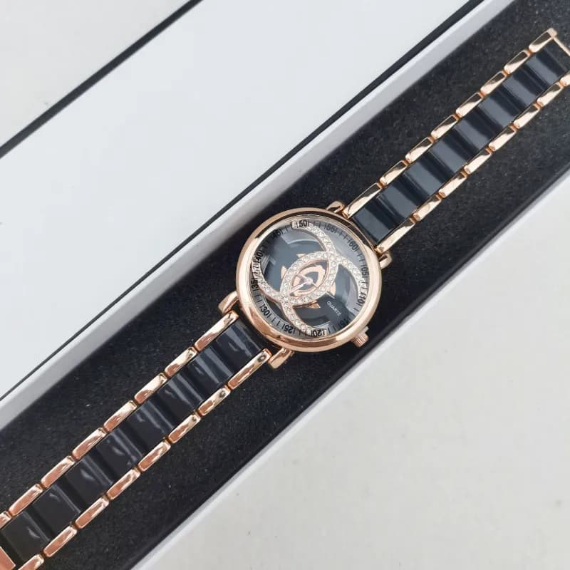 Chanel 19 Ceramic & Rose Gold