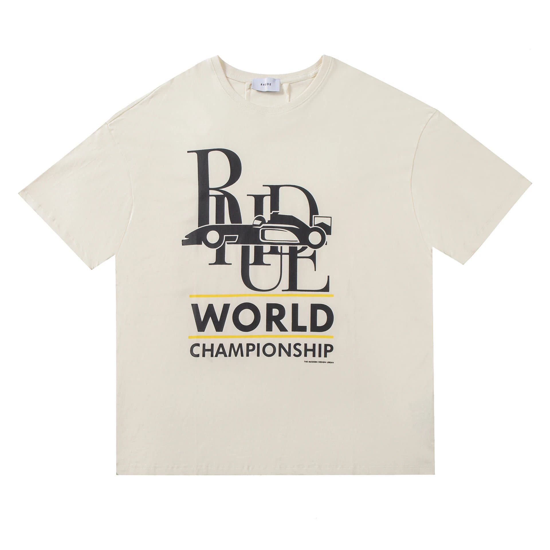 Rhude Ride The World Championship Tee Graphic Print