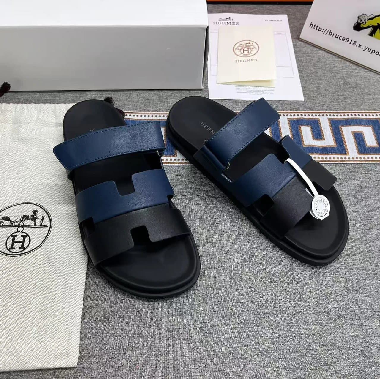 Hermès Oran Sandal Two-Tone