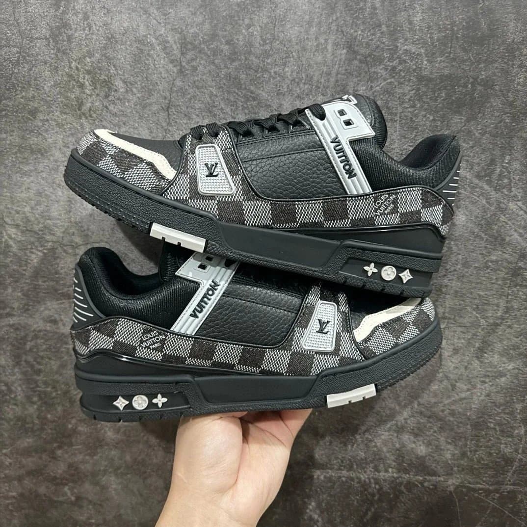 Louis Vuitton LV Trainer Monogram — A+版本 1V黑棋盘