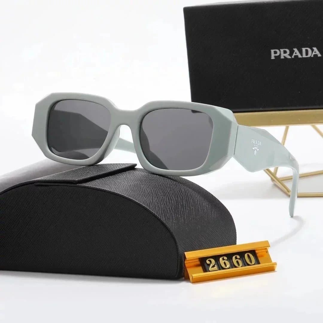 Prada Sunglasses Tortoiseshell Frame with Gradient Lenses — 31