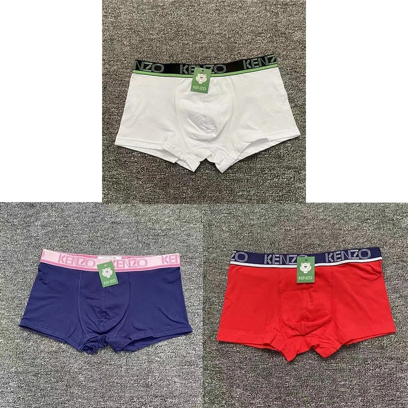 Kenzo Boxer Briefs Logo Waistband