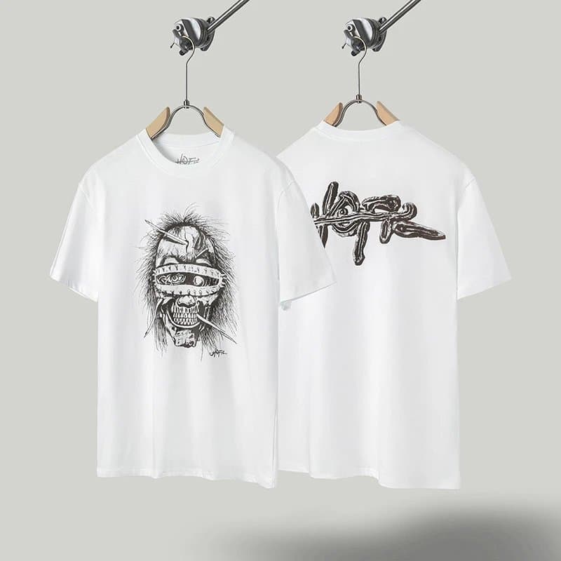 Off-White Graphic T-Shirt Skull Print