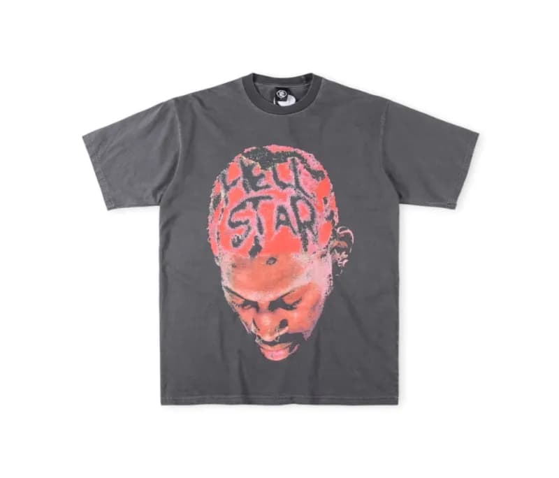 Hellstar Hoodie Flame Logo — 44 Head short sleeve