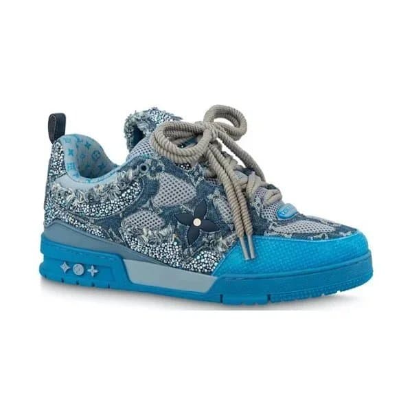 Louis Vuitton LV Trainer Monogram Embroidery — FS · BlueSwarovskiMonogram