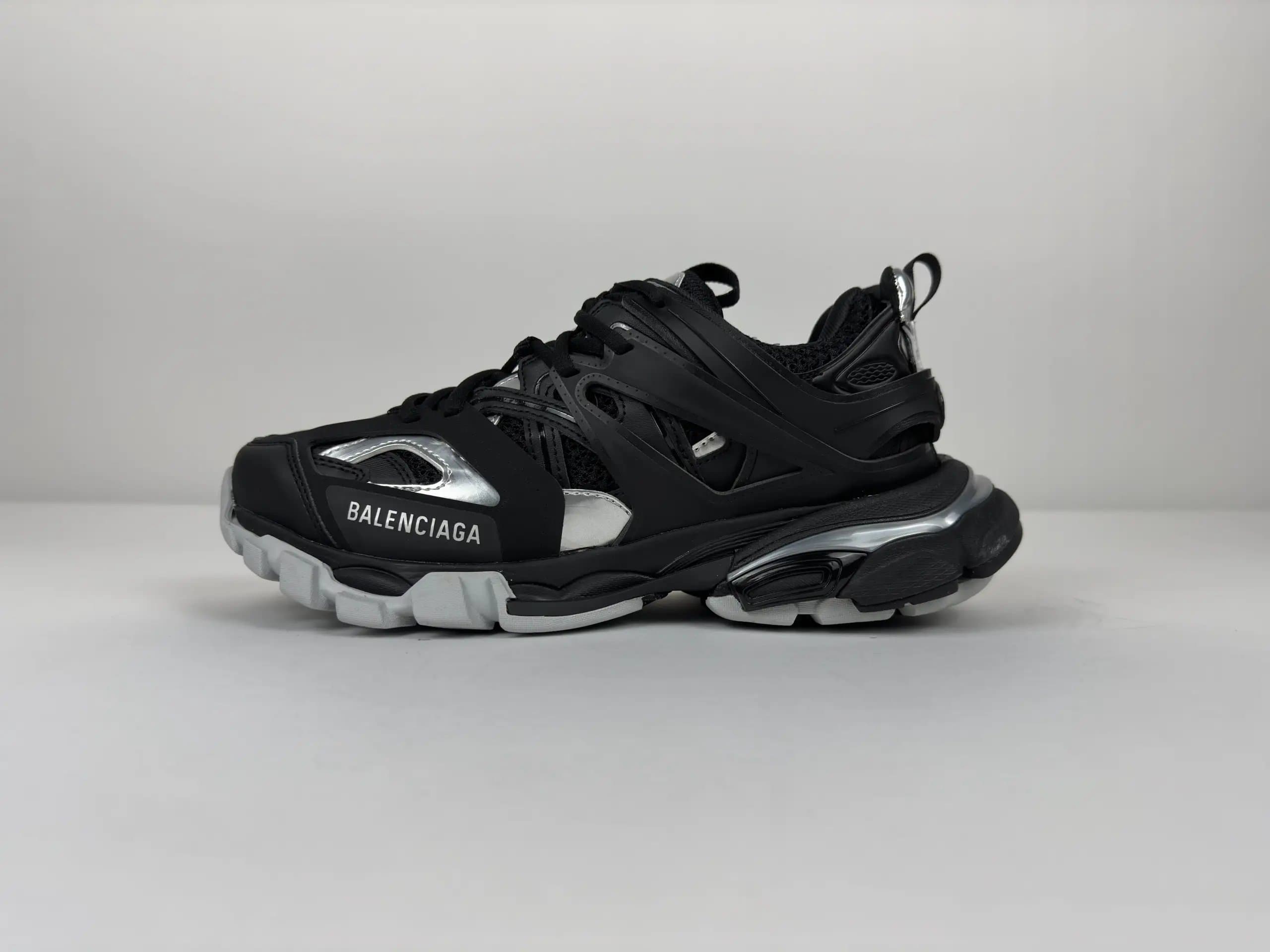 Balenciaga Triple S Black Silver