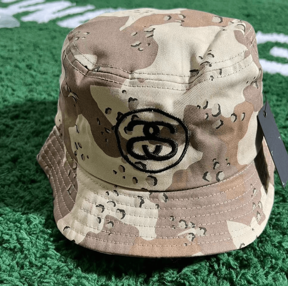 Stüssy Cap S Logo — 渔夫帽 迷彩