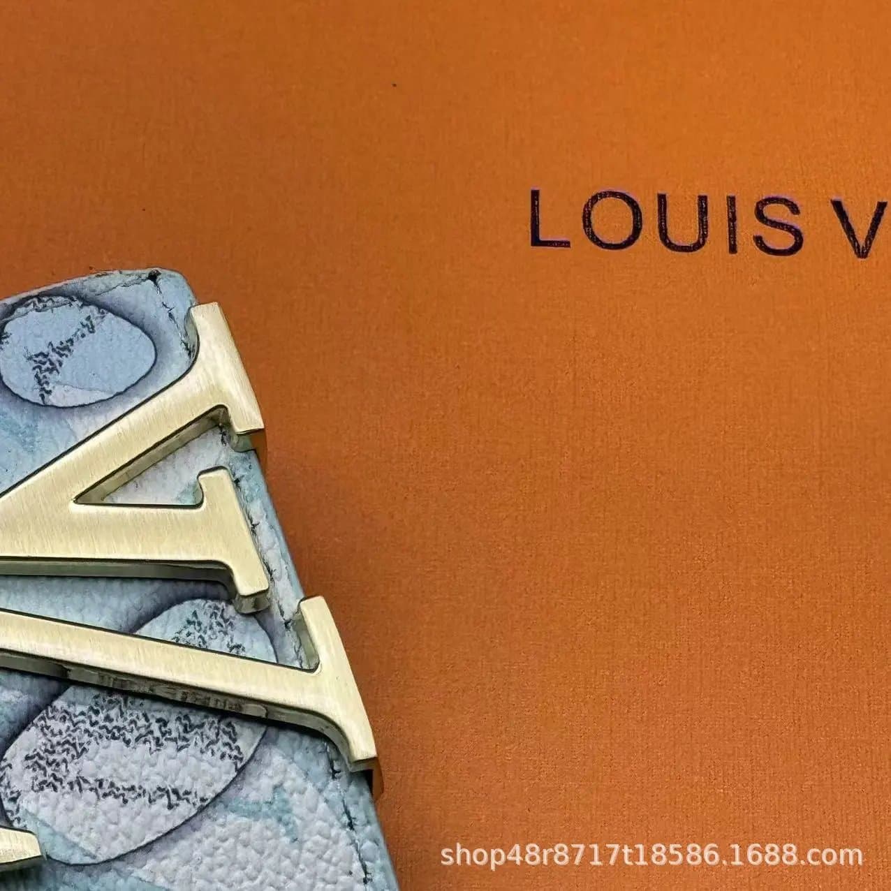Louis Vuitton Belt Bag LV Initiales — 蓝水滴 金扣