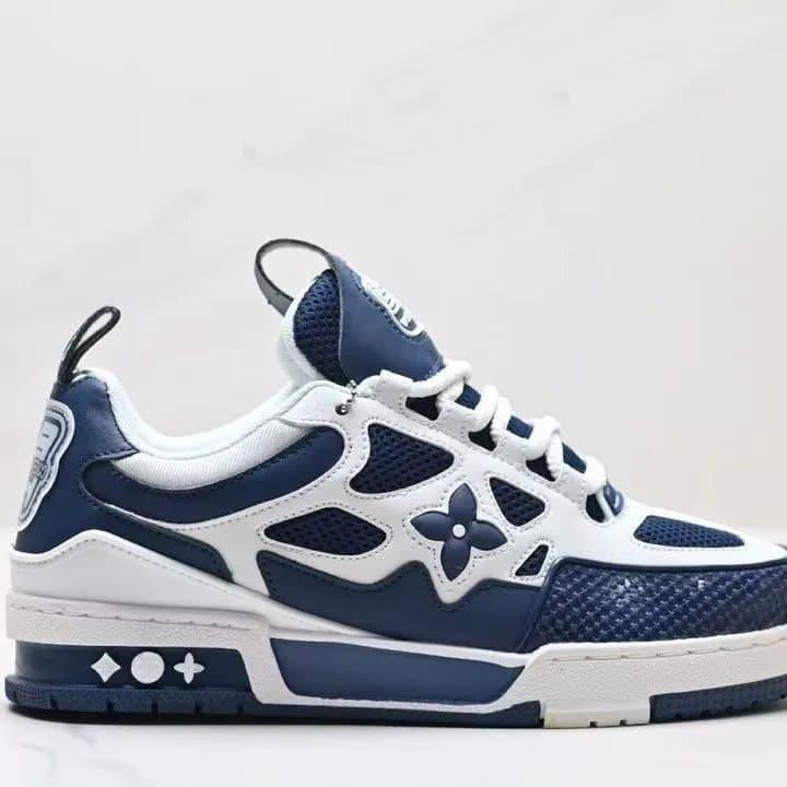 Louis Vuitton LV Trainer Orange — 19 面包白蓝