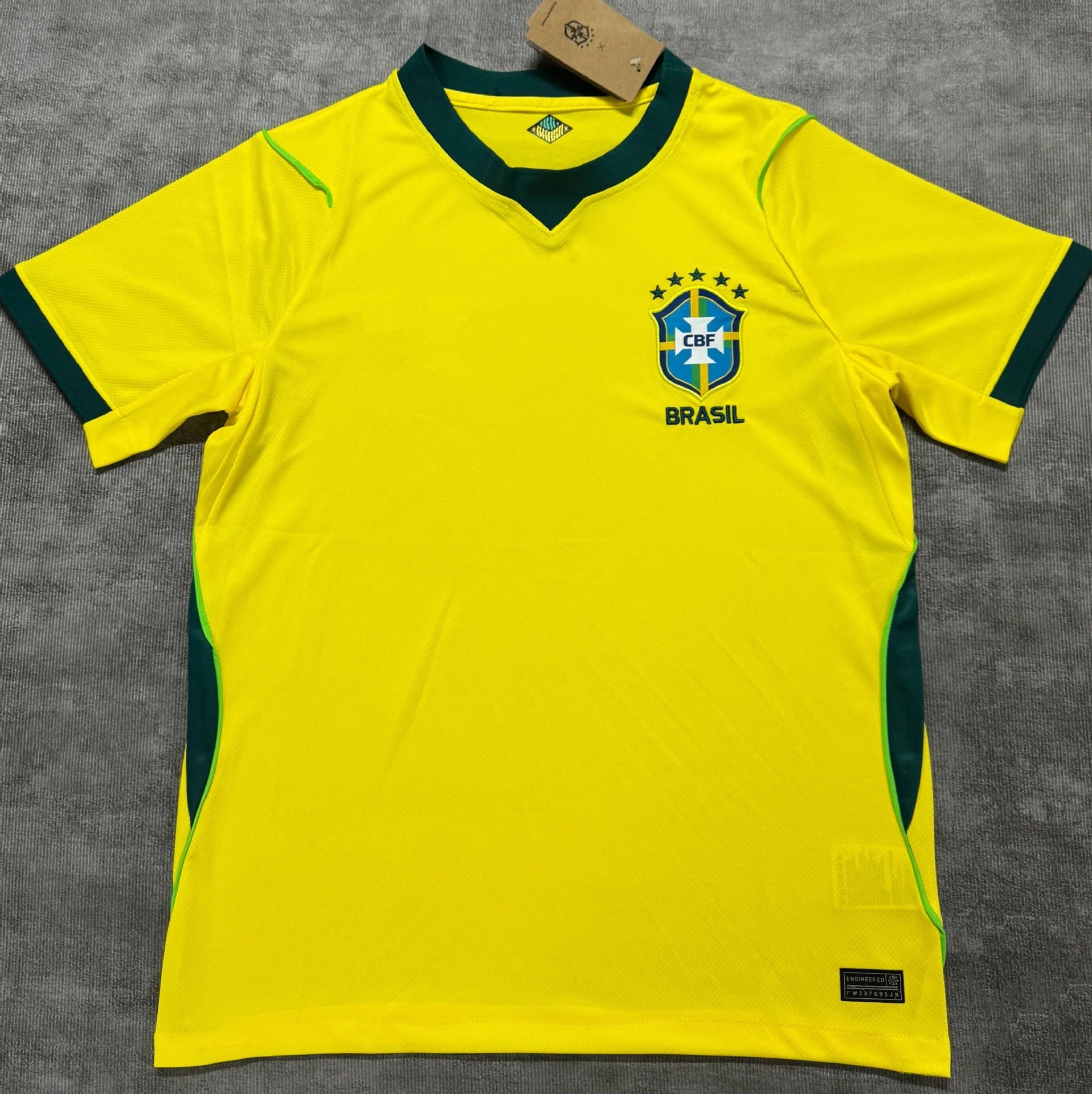 Adidas Belgium National Team Home Jersey Flame Pattern — 26-27巴西主场
