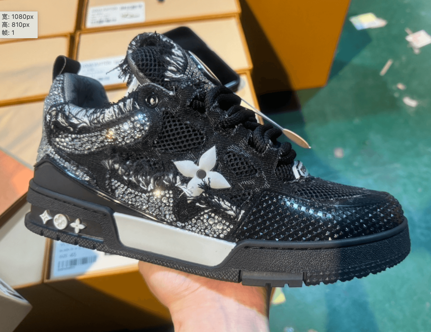 Louis Vuitton LV Trainer Monogram Mesh — 006
