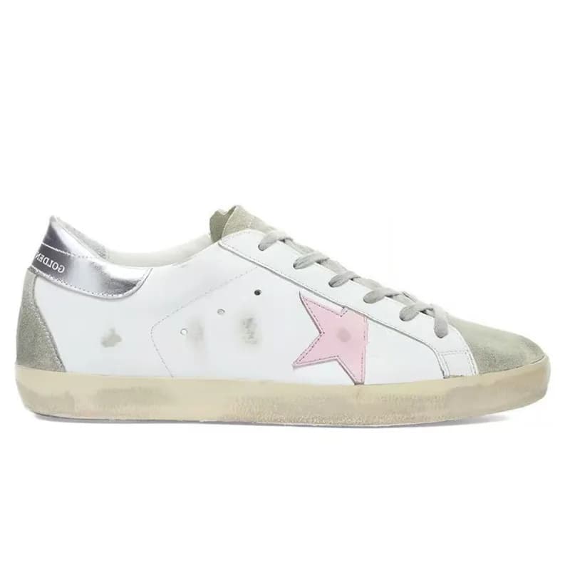 Golden Goose Superstar Distressed Red Star — 1
