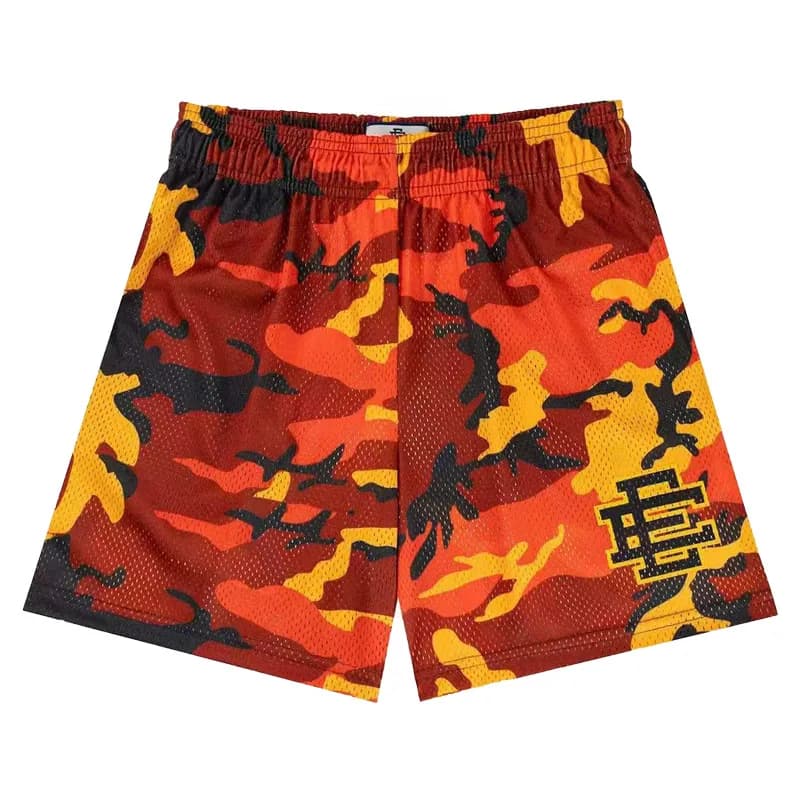 Mesh Shorts Pink Camo — TU-21