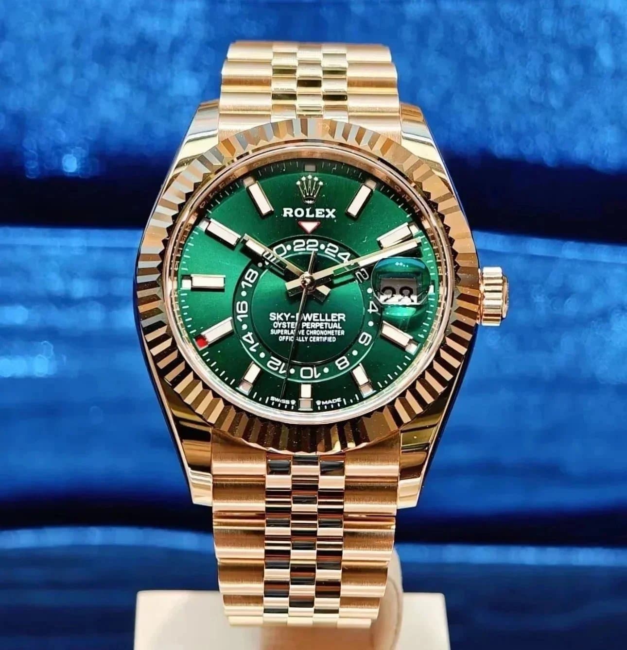 Rolex Sky-Dweller Green Dial