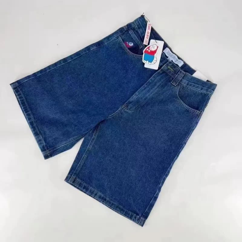 Kenzo Tiger Embroidery Shorts Tiger Patch — N25 dark blue Shorts