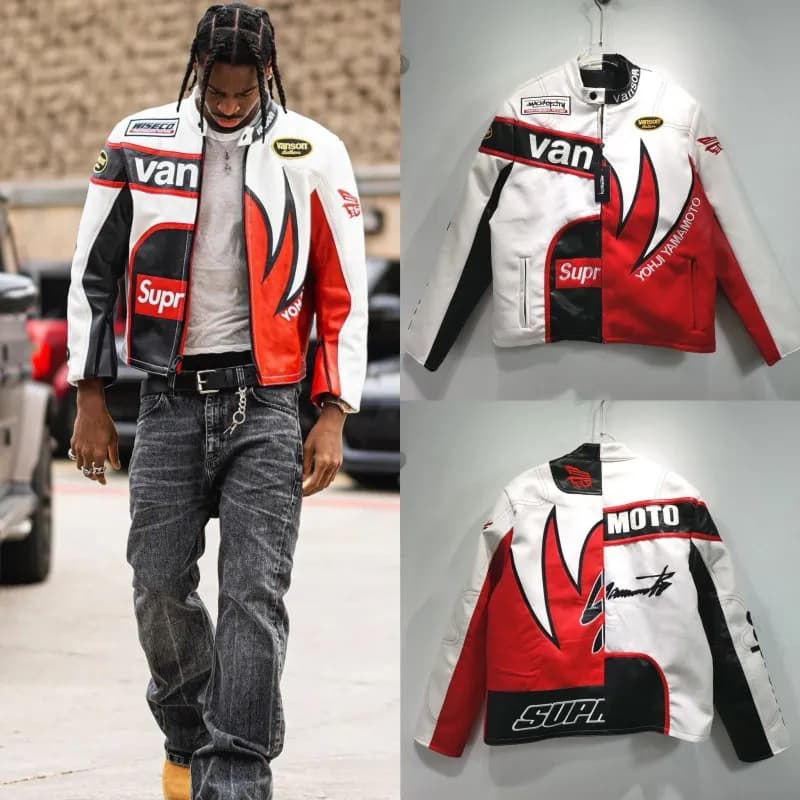 Supreme Motorcycle Jacket Yohji Yamamoto Moto