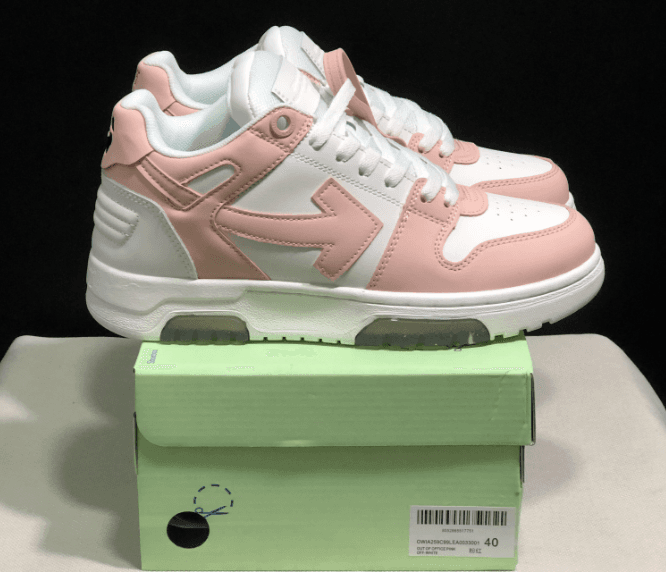 Off-White Arrow Sneaker Pink and White