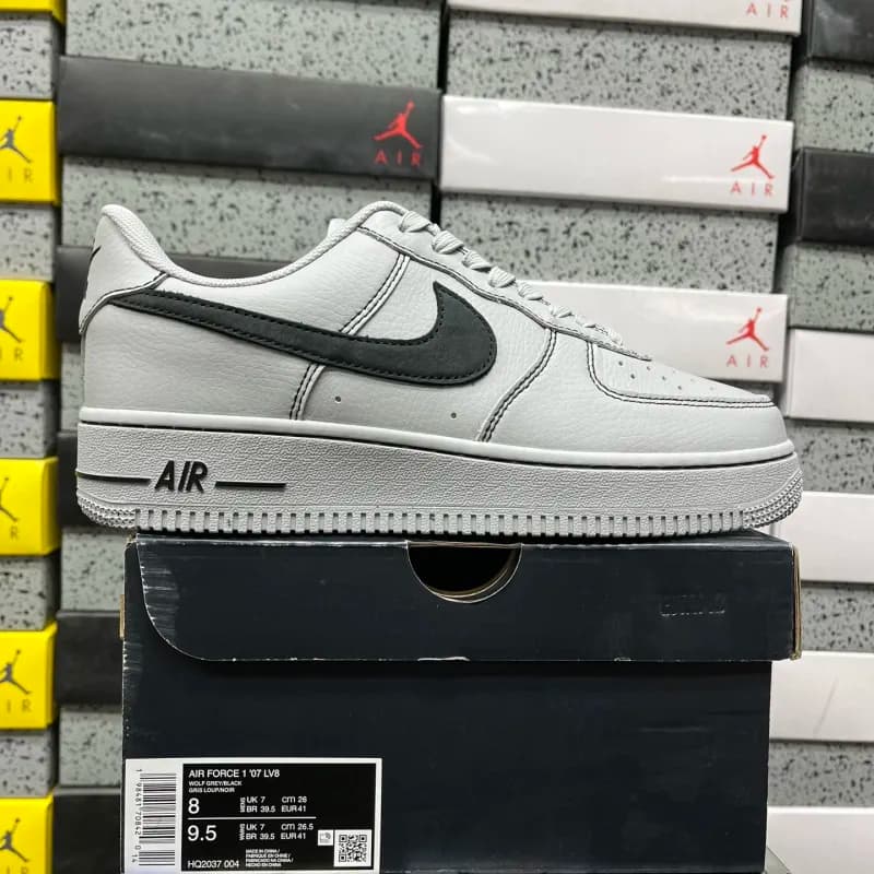 Nike Air Force 1 Low Wolf Grey/Black