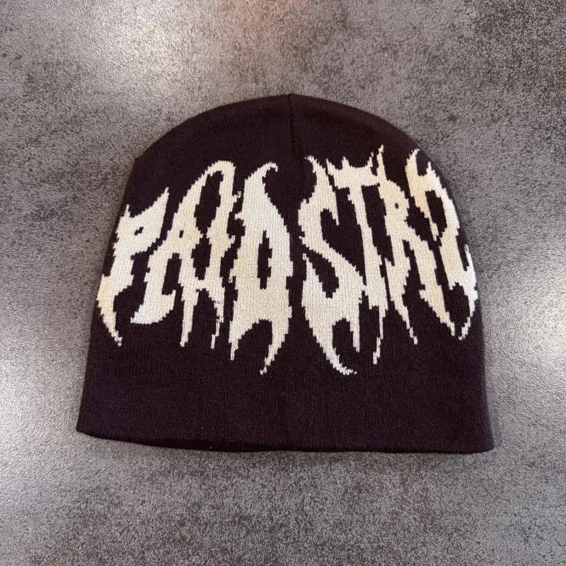 Broken Planet Knit Beanie Fear Struck Logo